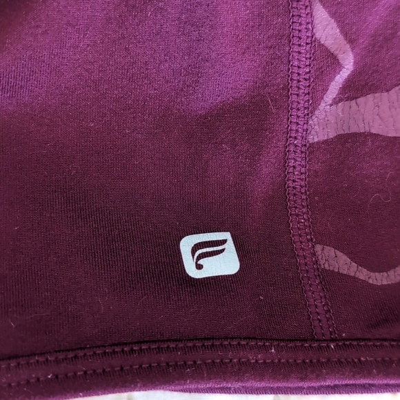 Fabletics Woman's JOJO Athletic Burgundy Rose Jacket,Size L. - Picture 5 of 11